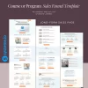 Course or Program Sales Funnel Template Built in Systeme.io